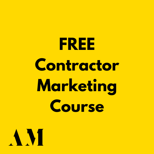 FREE Contractor Marketing Course